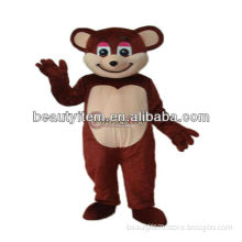 best selling cartoon Character Brown Christmas Bear Mascot Costume